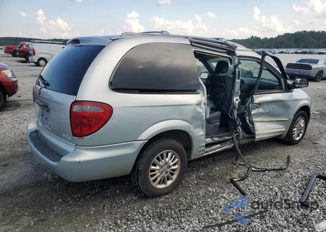 2002 Chrysler Town & Country Limited from USA, damaged, VIN 2C8GP64L72R644569